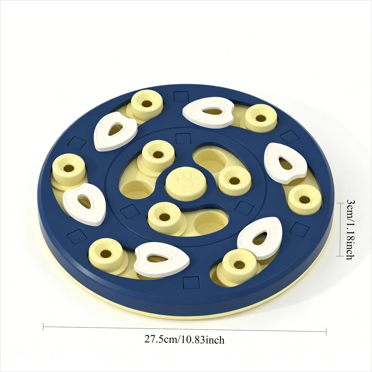 Multi Layer Sliding Pet Puzzle Slow Feeder Tray Snuffle Treat Maze Toy Anti Choke Prevent Bloating Relieve Boredom for Dogs Cats