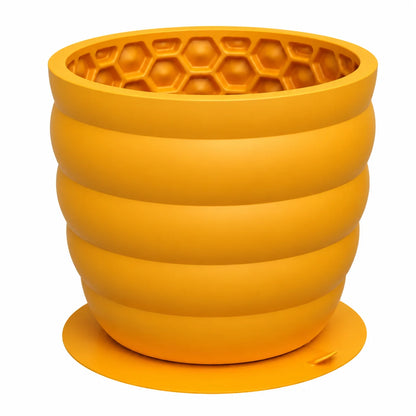 Silicone Slow Feeder Dog Bowl Cup Anti-Slip Distraction Design Promotes Healthy Digestion Dog Slow Food Bowl with Suction Cup