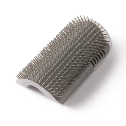 Cat Self Groomer Brush Wall Corner Scratcher Massage Toy For Short And Long Fur Cats Pet Grooming Cleaning Tool Pet Accessories