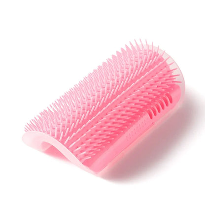 Cat Self Groomer Brush Wall Corner Scratcher Massage Toy For Short And Long Fur Cats Pet Grooming Cleaning Tool Pet Accessories